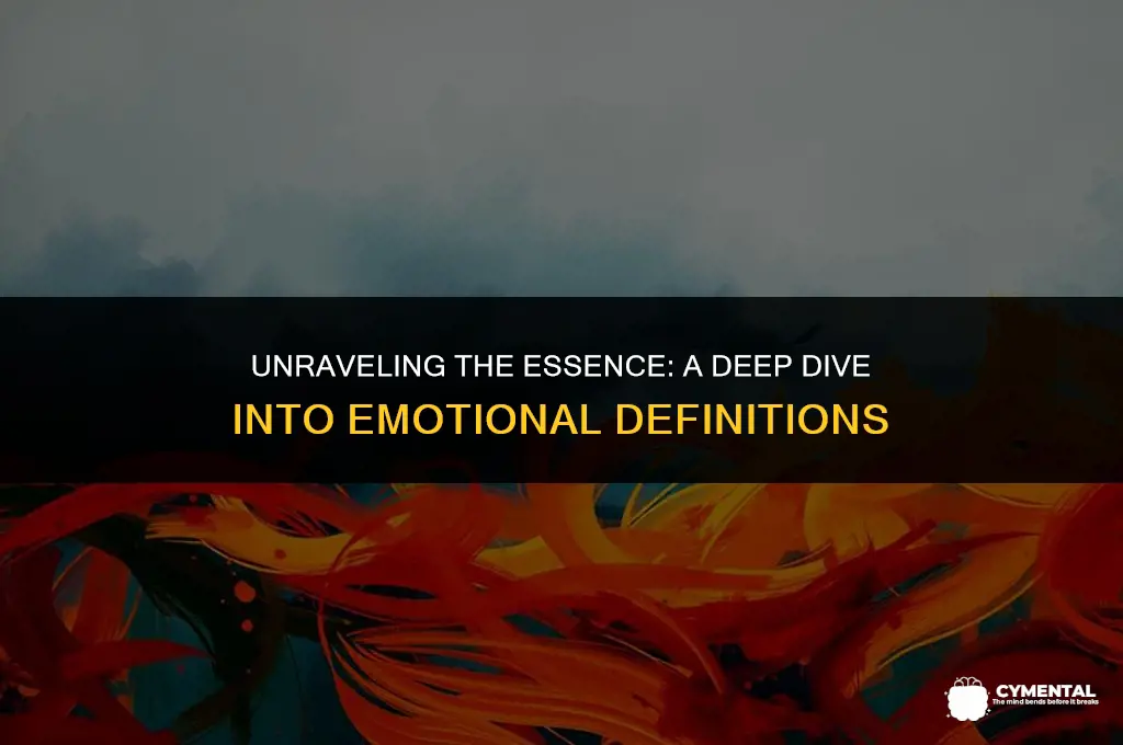 which statement best defines emotions