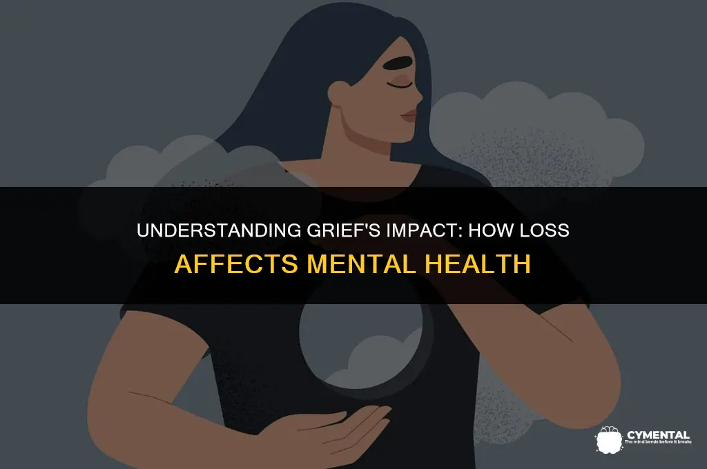 which statement describes grief affecting mental health