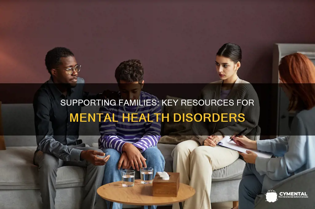 who helps families with mental disorders
