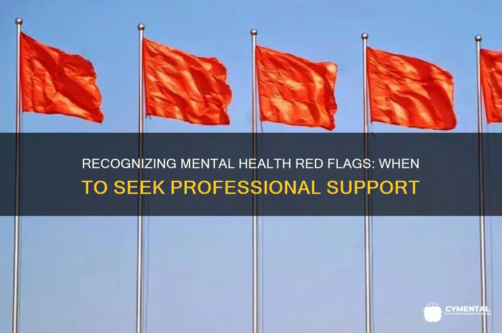 who mental health when to seek professional help