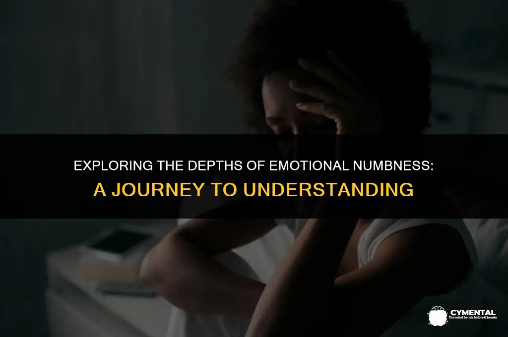 why do i feel numb mentally