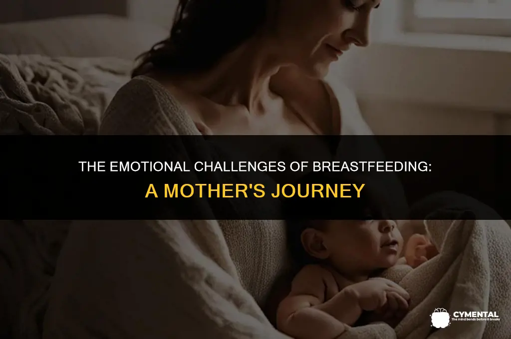 why is breastfeeding so hard mentally