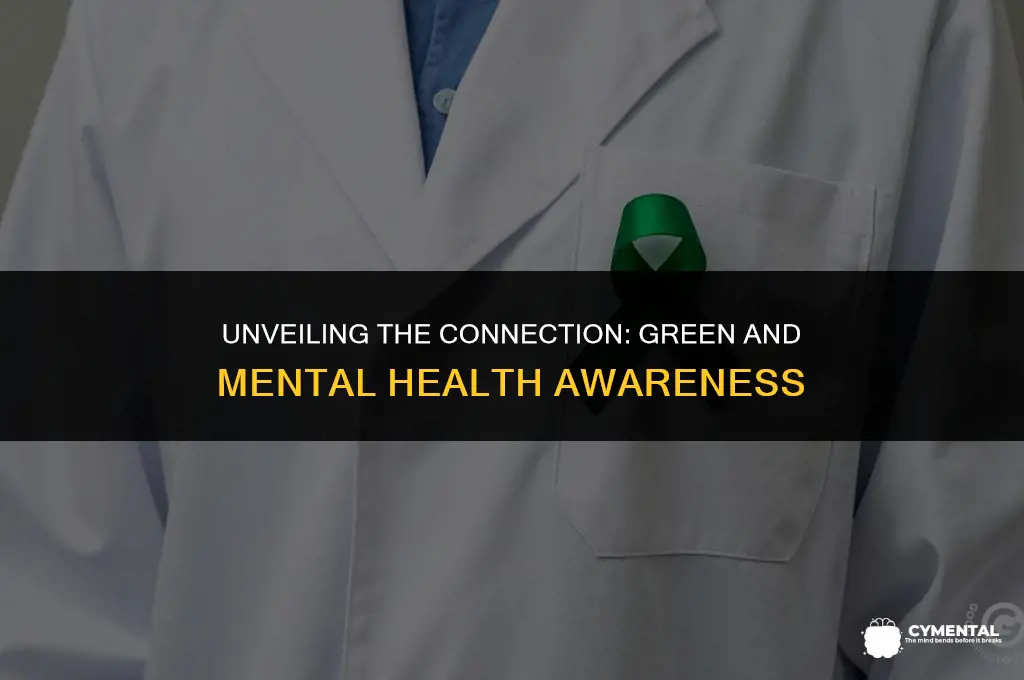 why is green the color for mental health