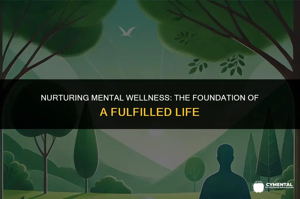 why is it important to have good mental health