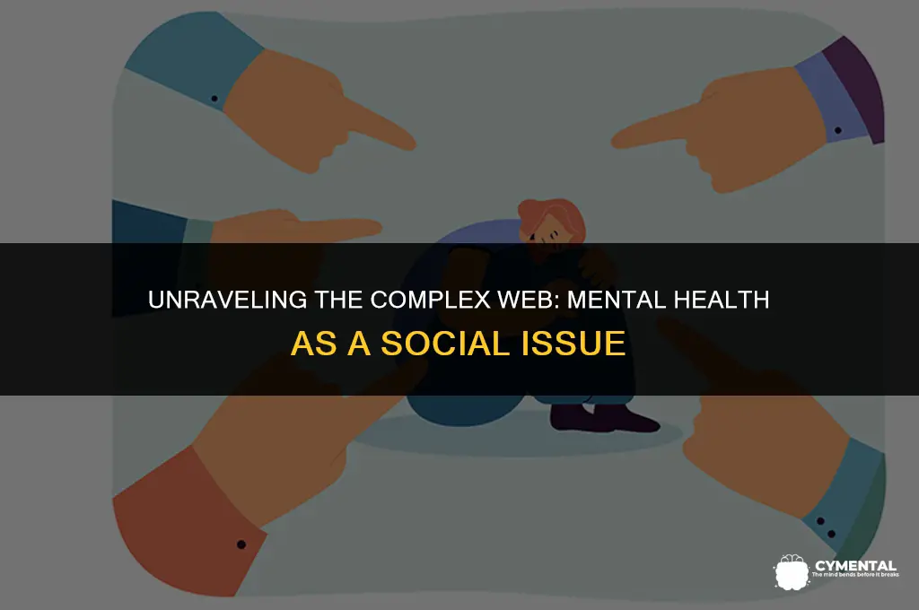 why is mental health a social problem