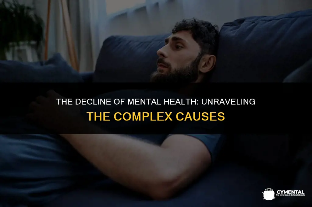 why is mental health getting worse