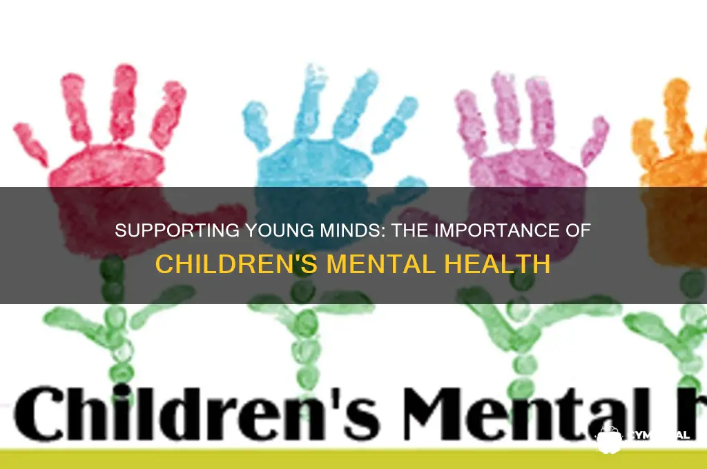 why it is important to help children with mental health