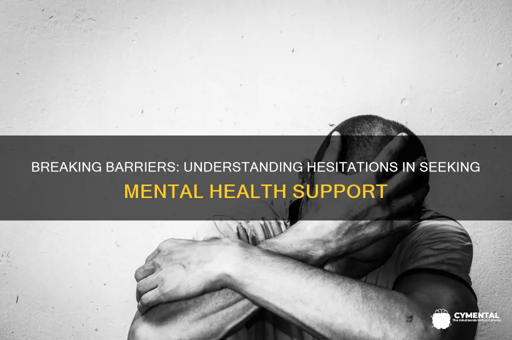 why might someone hesitate to seek help for mental illness