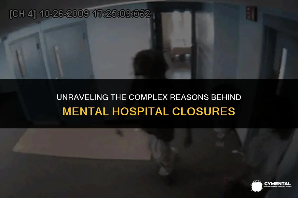 why were mental hospitals closed