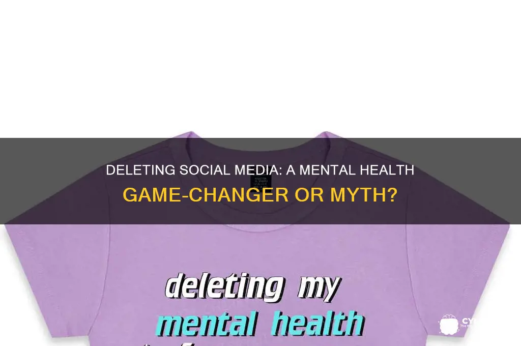 will deleting social media help my mental health