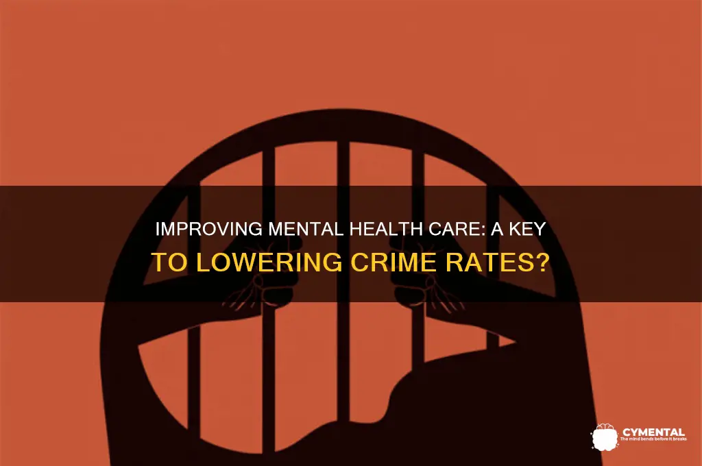 would better mental health care help to reduce crime