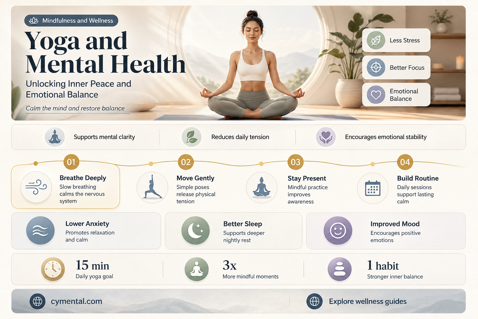 does yoga help mental